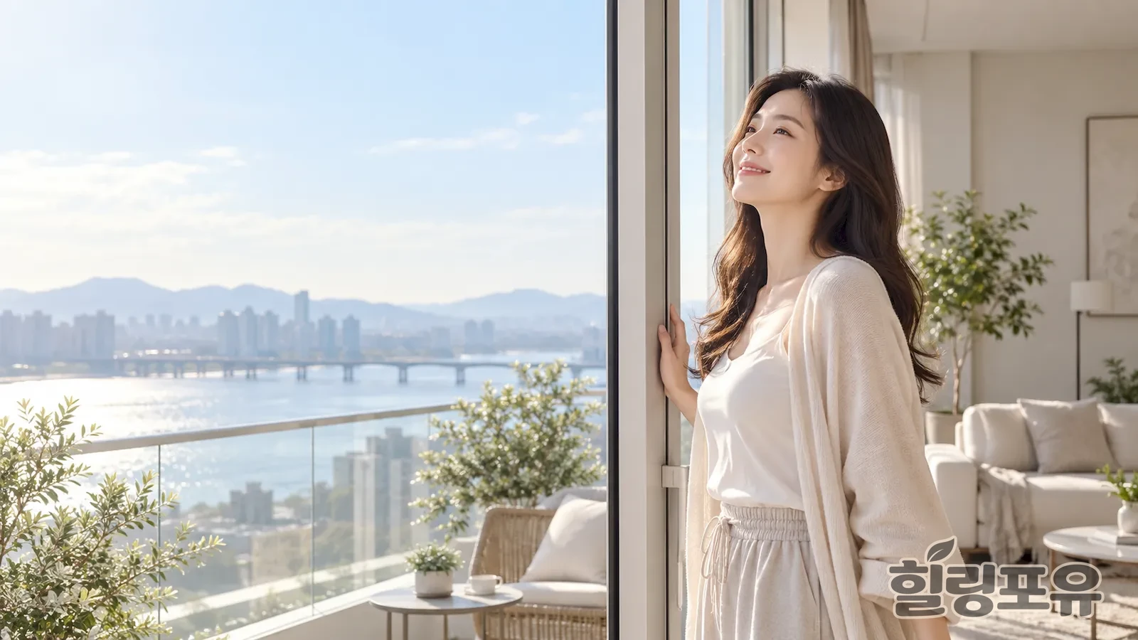 진안동출장마사지 안내를 위한 편안한 실내 생활 공간 이미지
